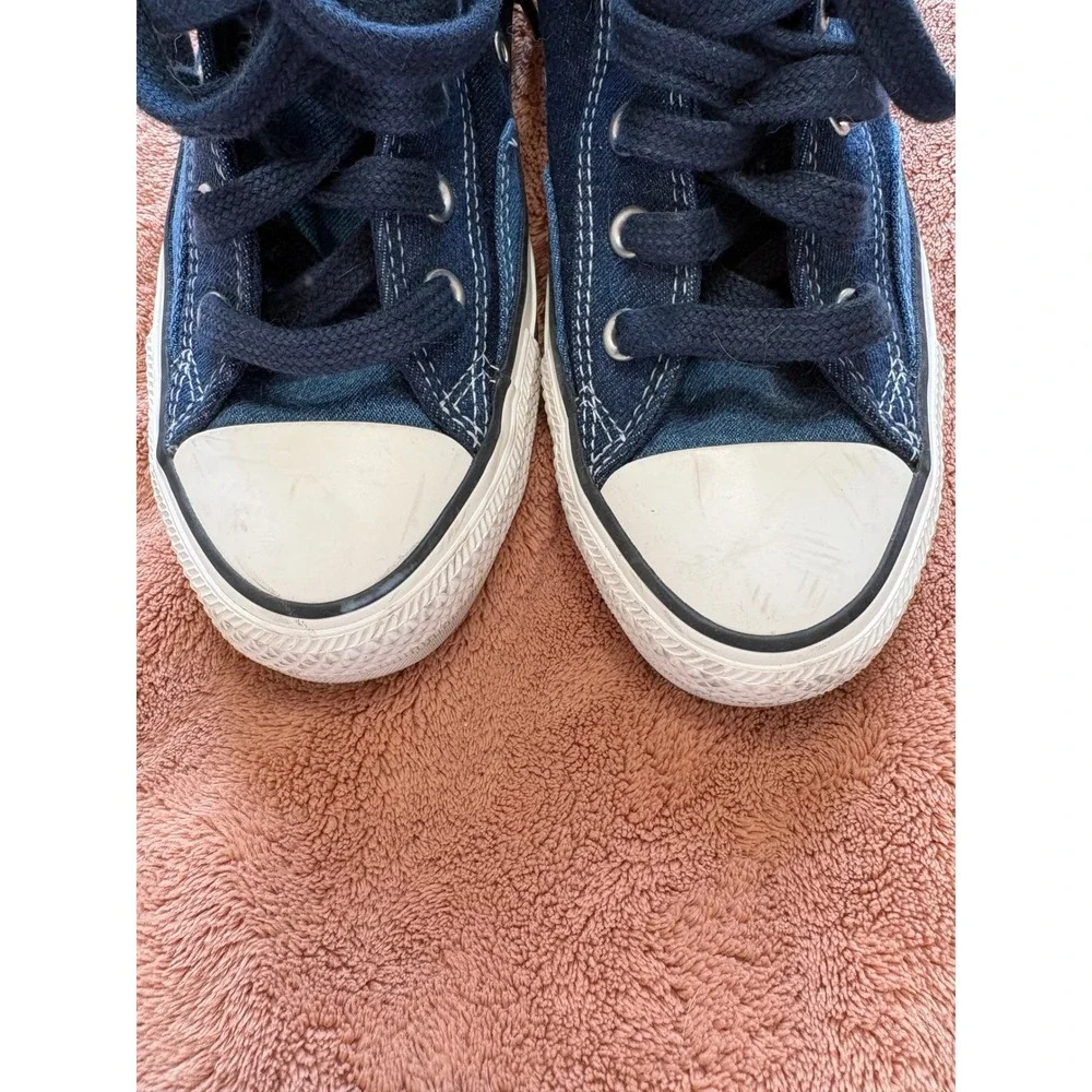 Converse Chuck Taylor All Star High Top Denim Blue Mens 6 Sneakers - Picture 5 of 5